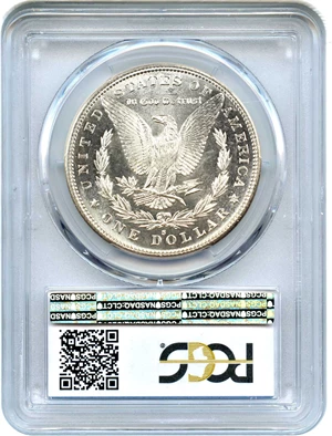 image for: Top 100 VAM: 1880-S $1 PCGS MS67 (VAM-8, 8/7, Medium S)