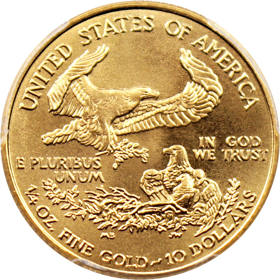 image for: 2000 Gold Eagle $10 PCGS MS69