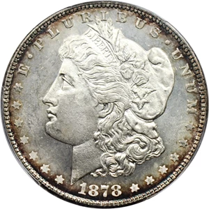 image for: 1878 7/8TF $1 PCGS MS65 (Strong, VAM-40, 7/5)