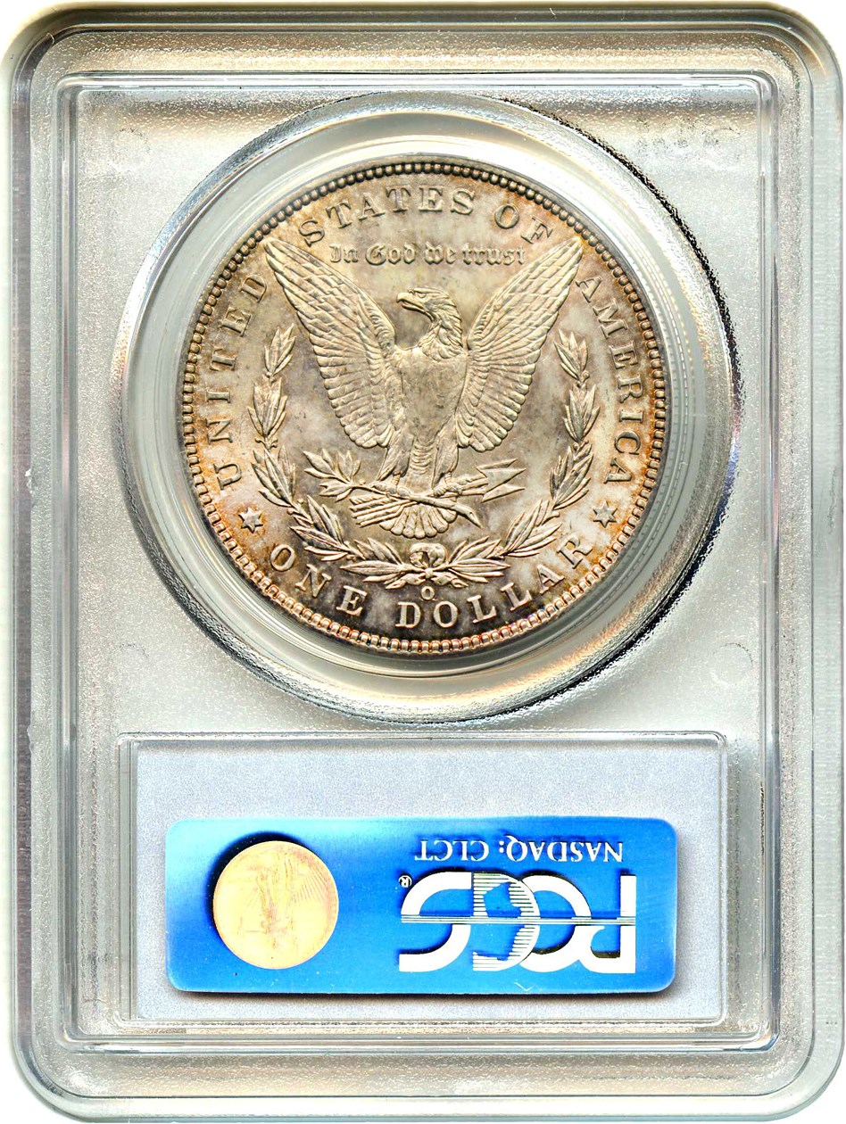 image for: Top 100 VAM: 1900-O $1 PCGS MS64 (VAM-10, O/CC)