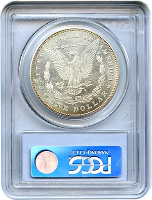 image for: Top 100 VAM: 1878 7TF $1 PCGS MS63 (Reverse of 1878, VAM-45, Dbl Talons)