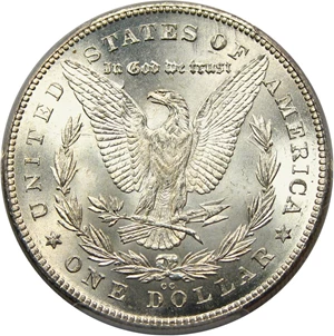 image for: Hit List 40: 1880-CC $1 PCGS MS66 (Reverse of 1878, VAM-7, 8/7)