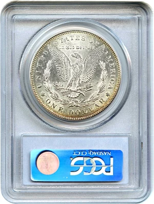 image for: Top 100 VAM: 1878 7TF $1 PCGS AU58 (Reverse of 1878, VAM-115, Tripled Blossom)