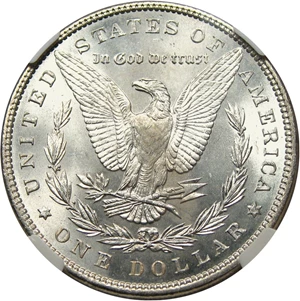 image for: 1897 $1 NGC MS67