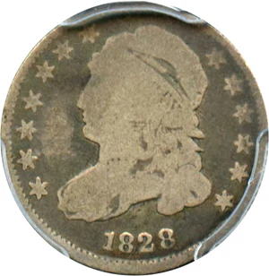 image for: 1828 10c PCGS Good-04 (Small Date)