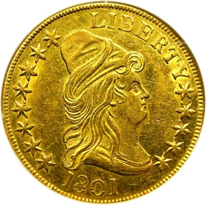 image for: 1801 $10 NGC MS60