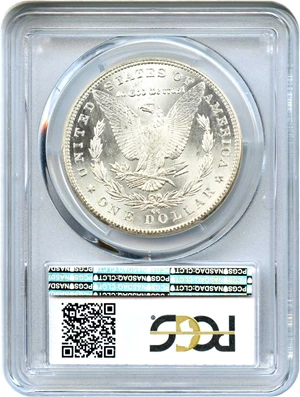 image for: Hot 50 VAM: 1885-CC $1 PCGS MS66+ (VAM-4, Doubled Dash)