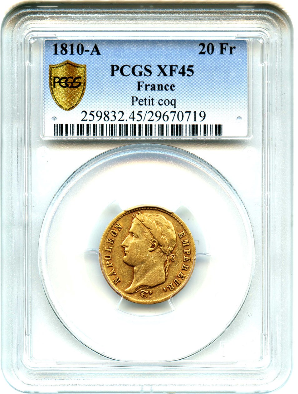 1810-A     20 Fr MS (KM-695.1) thumbnail 3
