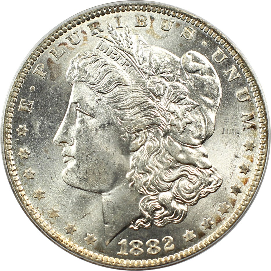 はなりんページ(o^^o) 1882 O/O Morgan Dollar VAM 7 Mint State (MS) Pricing Guide