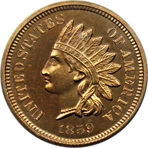 image for: 1859 1c PCGS/CAC Proof 64
