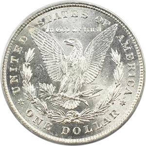 image for: 1878 8TF $1 PCGS MS62 (VAM-14.10, Cracked Bonnet)