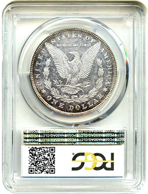 image for: Hot 50 VAM: 1878 7TF $1 PCGS MS64 DMPL (Reverse of 1878, VAM-79, Fill in 8s)