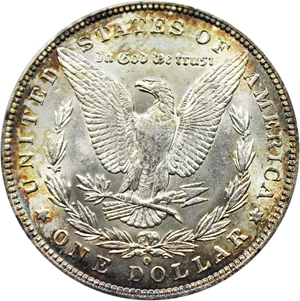 image for: Top 100 VAM: 1887-O $1 PCGS MS63 (VAM-2, Double 1 Triple 7)