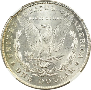 image for: 1878 8TF $1 NGC MS64 (VAM-21, Broken R&B)