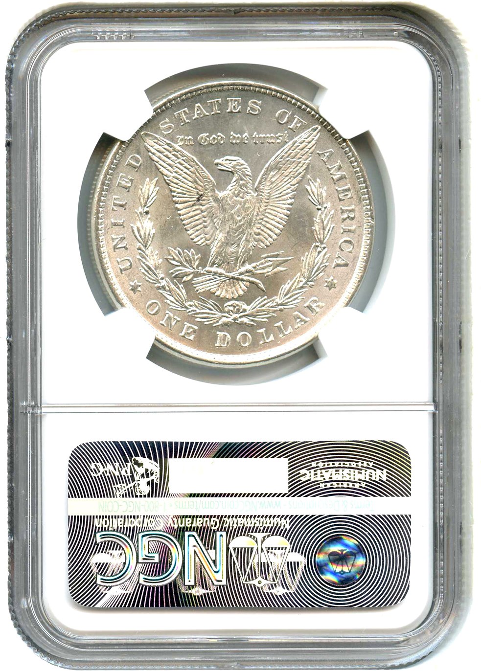 image for: 1878 8TF $1 NGC MS63 (VAM-14.2, Polished Ear)