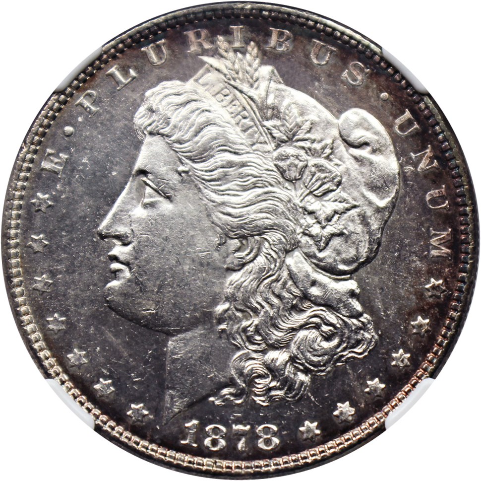 image for: Hot 50 VAM: 1878 7/8TF $1 NGC MS62 PL (VAM-43, 7/0TF)