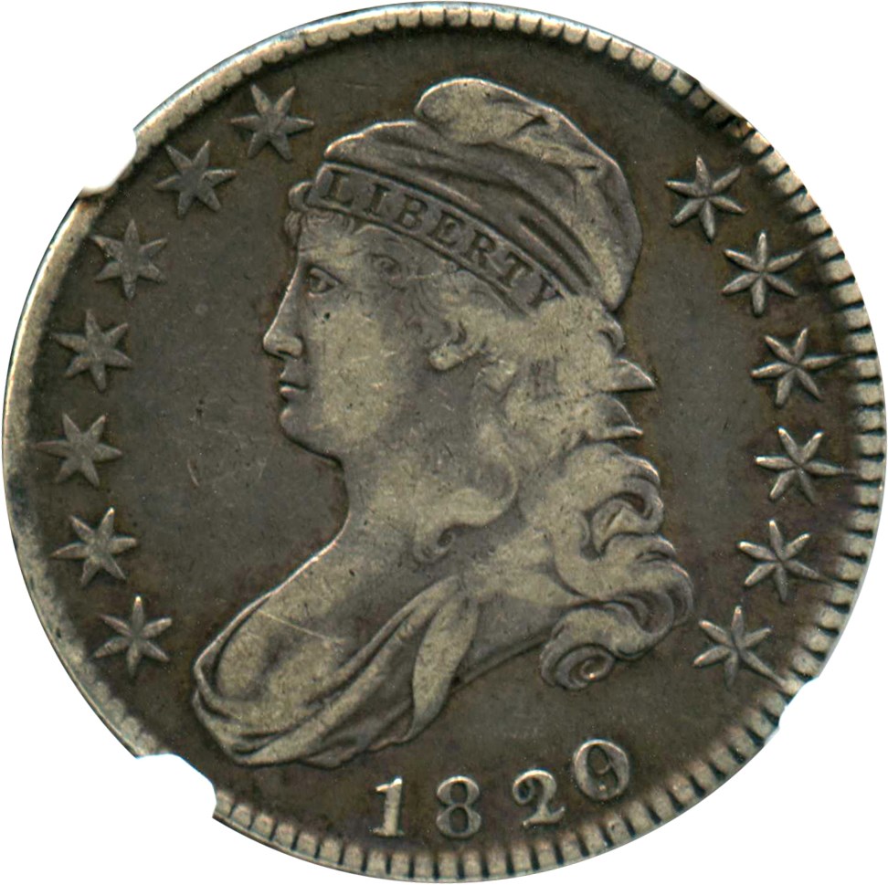 image for: 1820 50c NGC VF30