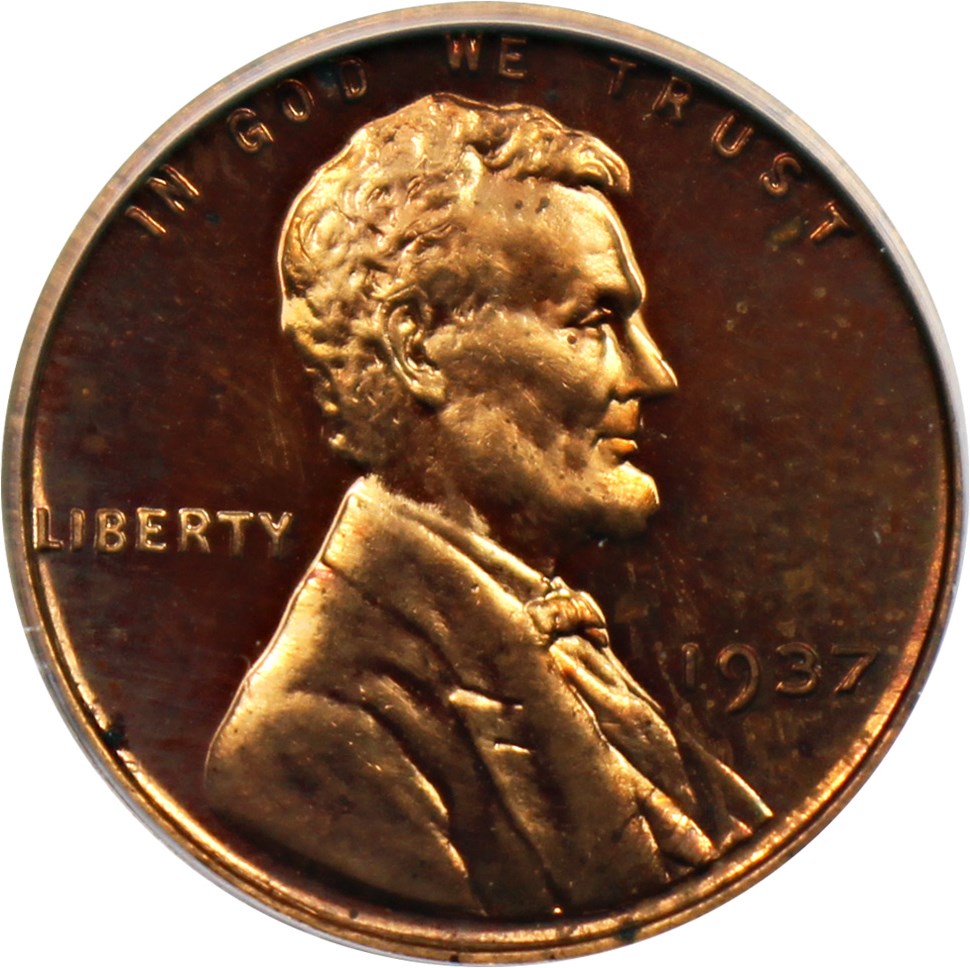 image for: 1937 1c PCGS Proof 64 RB