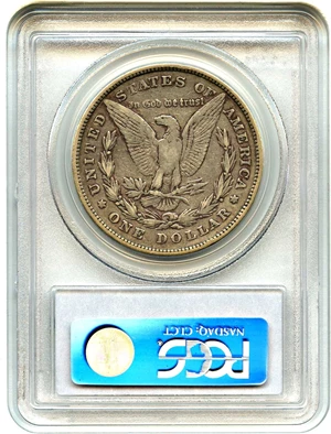 image for: 1878 8TF $1 PCGS/CAC VF25 (VAM-14.14, Eye Chip)