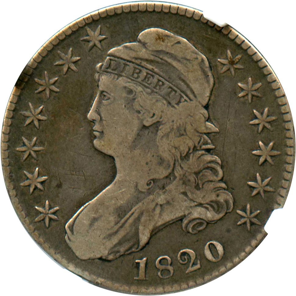 image for: 1820 50c NGC VF20