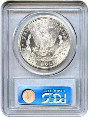 image for: Top 100 VAM: 1880-S $1 PCGS/CAC MS66 (VAM-10, 8/7 Crossbar)