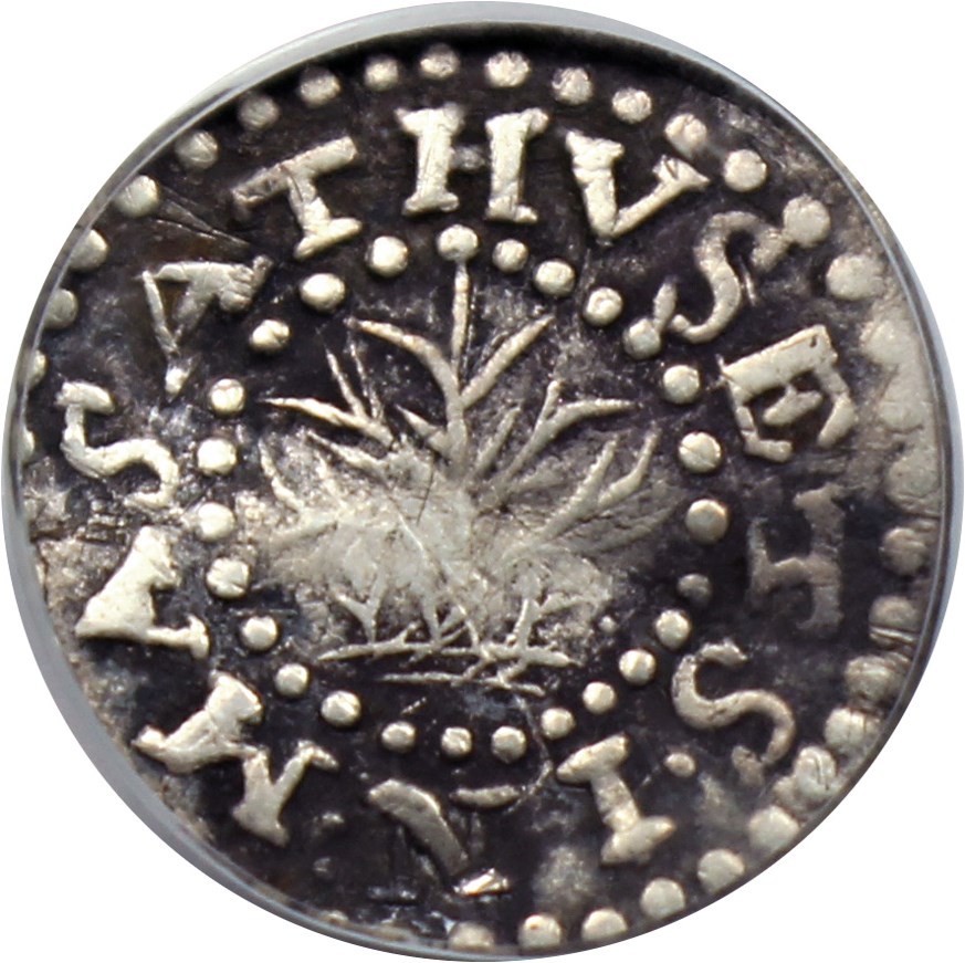 image for: 1662 Oak Tree 2 Pence PCGS F15