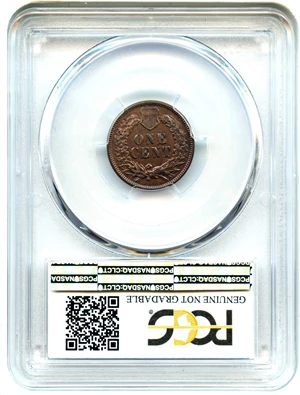 image for: 1875 1c PCGS UNC Details (Cleaning)