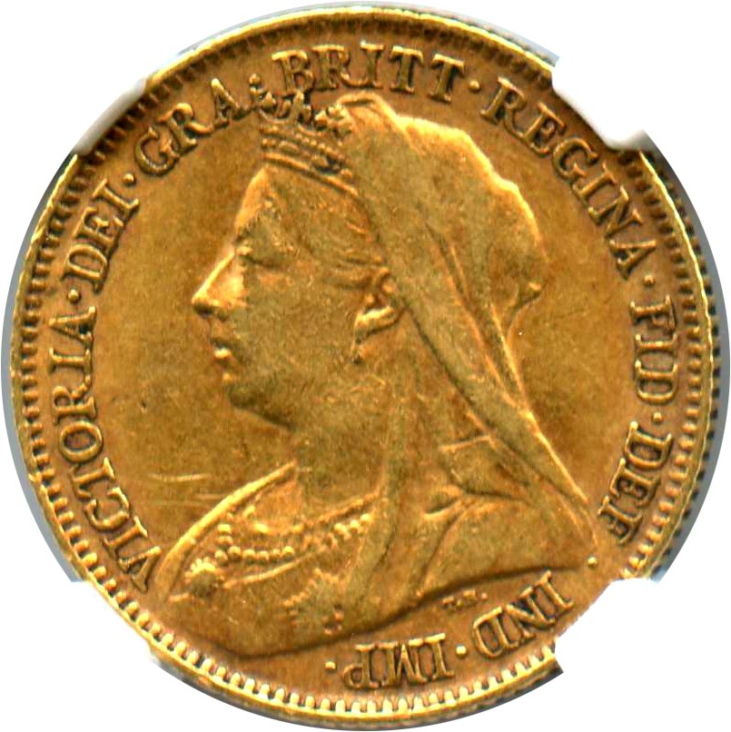 1899 1/2 Sov MS