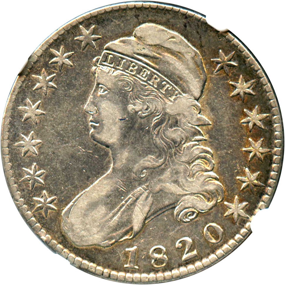 image for: 1820 50c NGC VF35