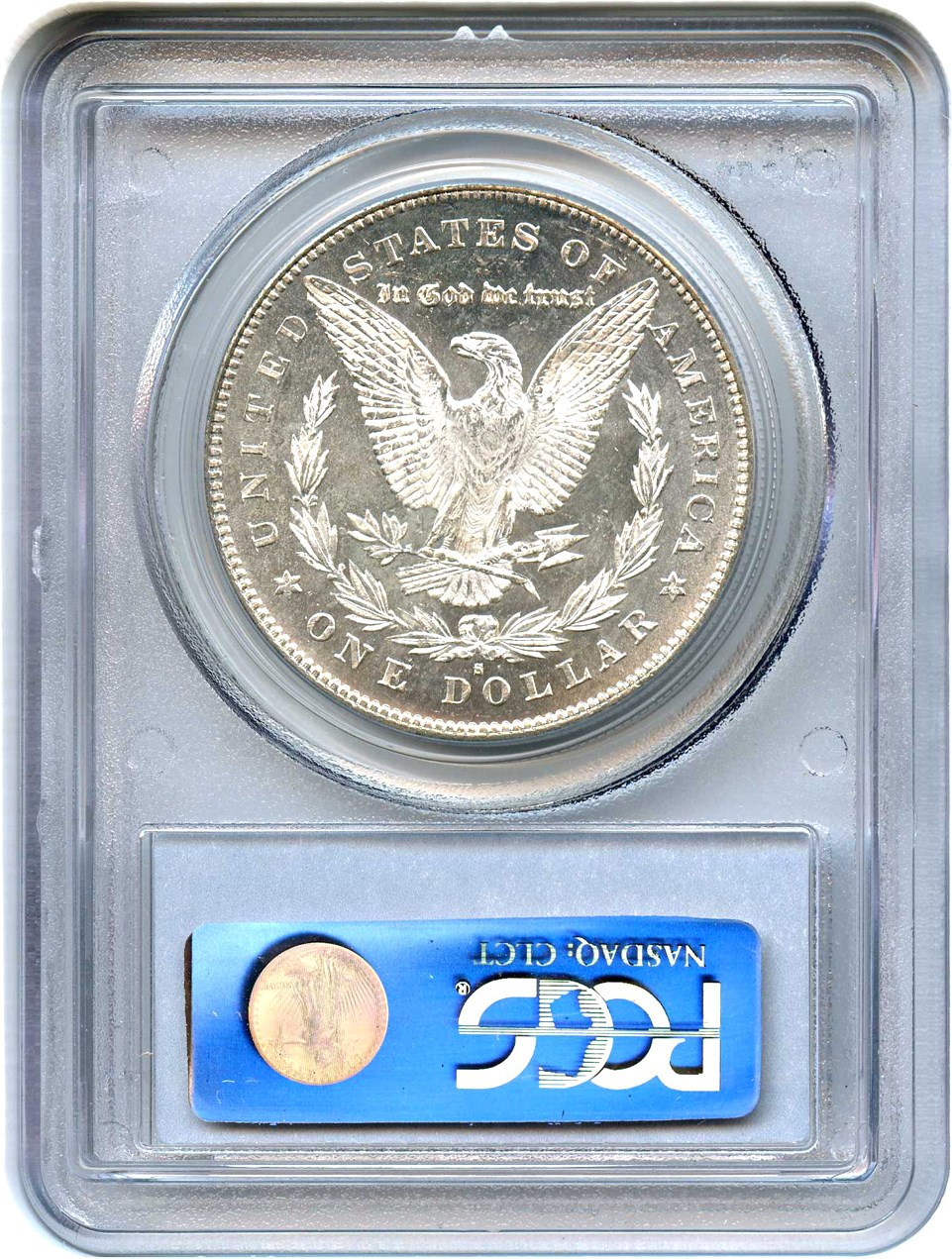 image for: Top 100 VAM: 1879-S $1 PCGS/CAC MS62 (VAM-52 Reverse of 1878)