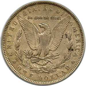 image for: Hot 50 VAM: 1887 $1 PCGS/CAC XF40 (VAM-1B, Partial E Rev)