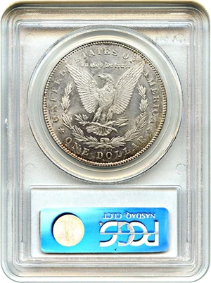 image for: Top 100 VAM: 1878 7TF $1 PCGS/CAC AU58 (Rev. of 1878, VAM-199.1, Triple Blossom)