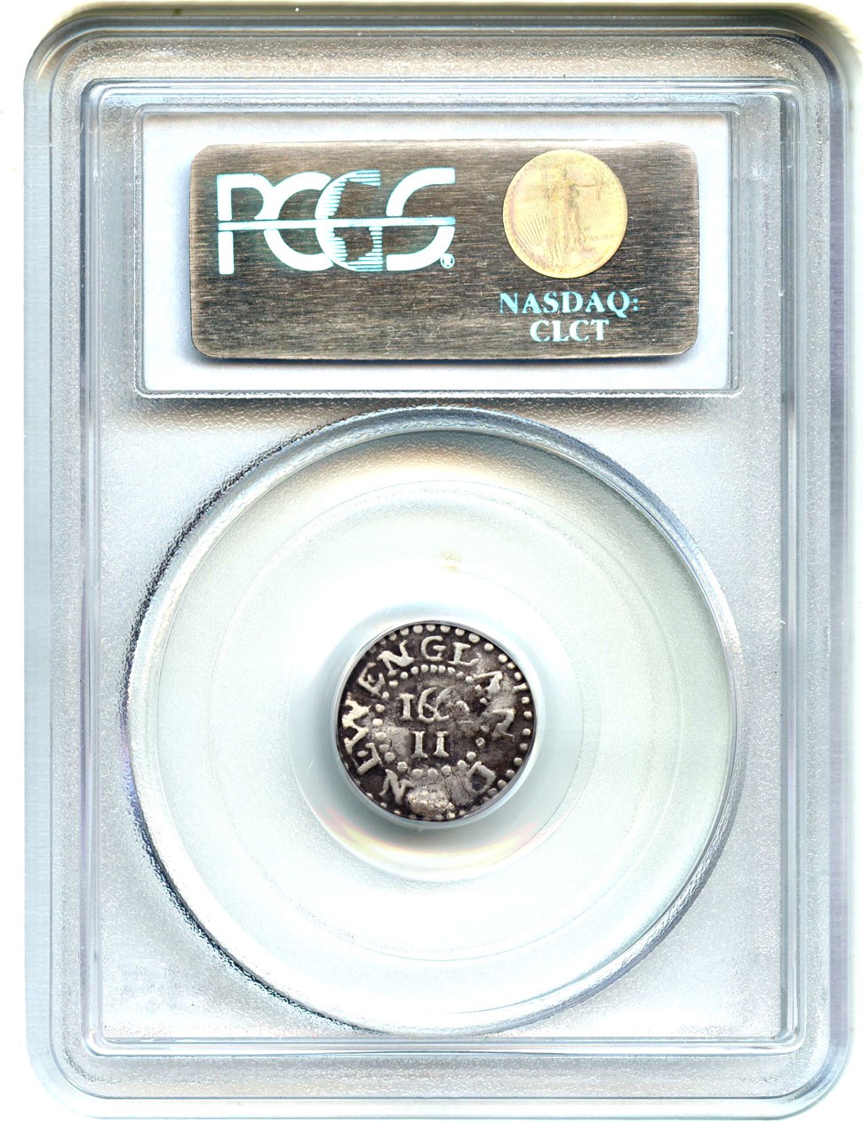 image for: 1662 Oak Tree 2 Pence PCGS F15