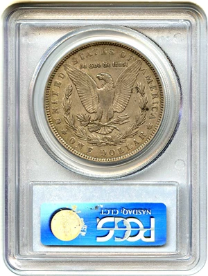 image for: Hot 50 VAM: 1887 $1 PCGS/CAC XF40 (VAM-1B, Partial E Rev)