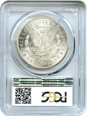 image for: Top 100 VAM: 1879-S $1 PCGS/CAC MS64+ (VAM-39 Reverse of 1878)