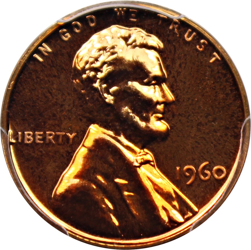 image for: 1960 1c PCGS Proof 67 RD (Large Date)