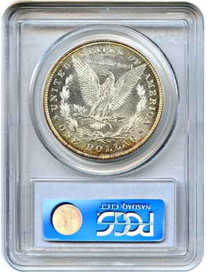 image for: Hot 50 VAM: 1878 8TF $1 PCGS/CAC MS63 (VAM-14.4, Concave Reverse)