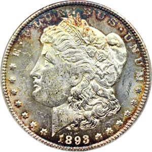 image for: 1893-CC $1 ANACS MS60 PL