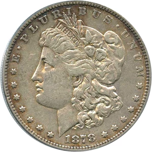 image for: Top 100 VAM: 1878 7TF $1 PCGS XF45 (Reverse of 1878, VAM-171, Tripled R)