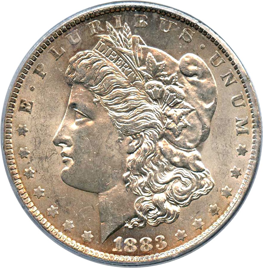 image for: Hot 50 VAM: 1883-O $1 PCGS MS62 (VAM-36A, Partial E Rev)