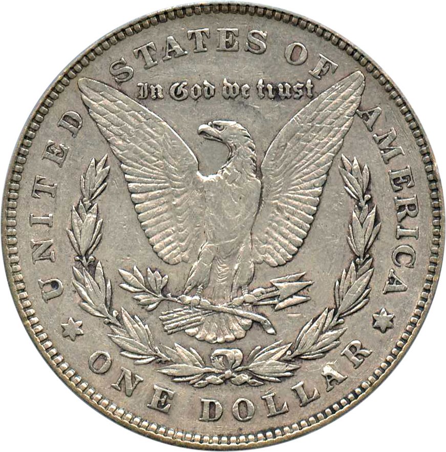 image for: Hot 50 VAM: 1878 7TF $1 PCGS XF40 (Reverse of 1878, VAM-170 Doubled Date)