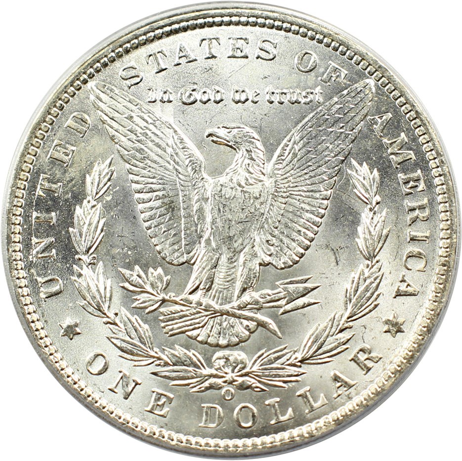 image for: Top 100 VAM: 1900-O $1 PCGS MS62 (VAM-15, Doubled Stars)