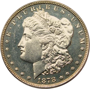 image for: 1878 8TF $1 PCGS Proof 61 (OGH)