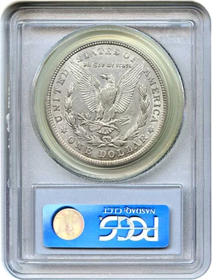 image for: 1921-D $1 PCGS AU50 (VAM-1N, Unicorn)