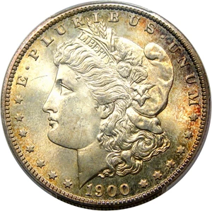 image for: 1900-S $1 PCGS/CAC MS67