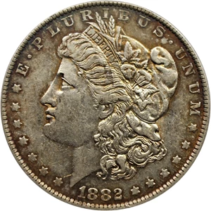 image for: Top 100 VAM: 1882-O $1 PCGS XF45 (VAM-3, O/S, EDS)