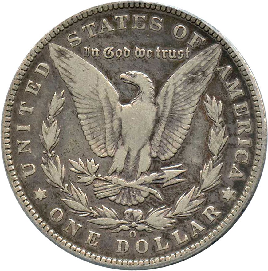 image for: Top 1000 VAM: 1887-O $1 PCGS F12 (VAM-22A, DDO, Pitted Rev)