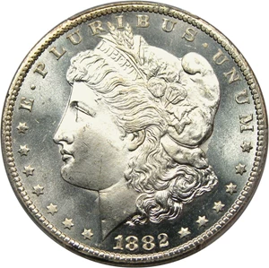 image for: 1882-CC $1 PCGS MS67