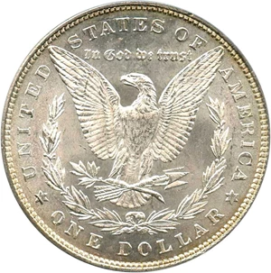 image for: Top 100 VAM: 1878 7TF $1 PCGS MS62 (Reverse of 1879, VAM-203, Short Leaf)