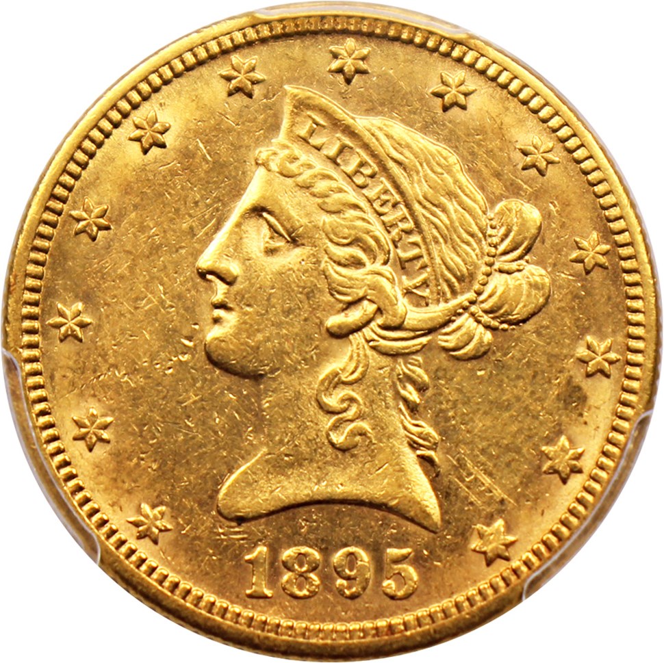 image for: 1895-O $10 PCGS/CAC AU55